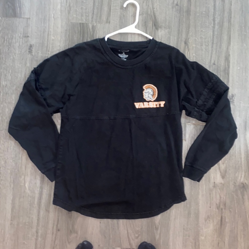 Varsity cheerleading warriors long sleeve